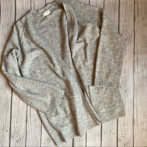 NWOT Caslon Gray Boyfriend Cardigan Cozy Soft